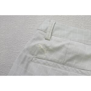 Puma Golf Pants DryCell Plaid Flat Athletic Dry Fitting Stretch Mens Sz 32 x 32